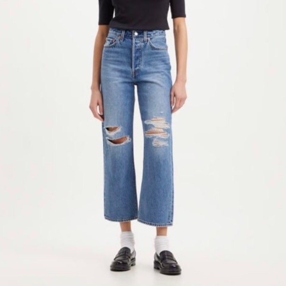 LEVI’S RIBCAGE STRAIGHT ANKLE WOMEN'S JEANS
